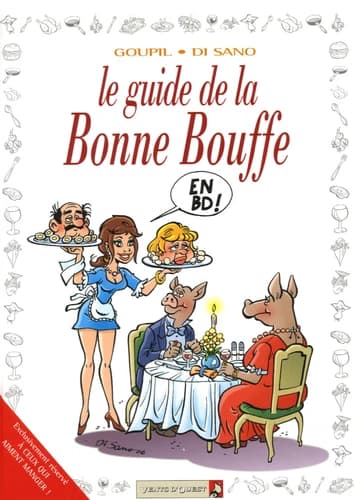 Le guide de la bonne bouffe en BD