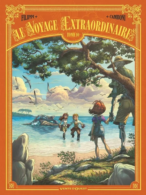 Le voyage extraordinaire. Tome 10. [Cycle 4], Voyage au centre des terres - 1