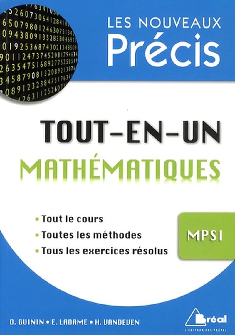Tout-en-un mathématiques : MPSI