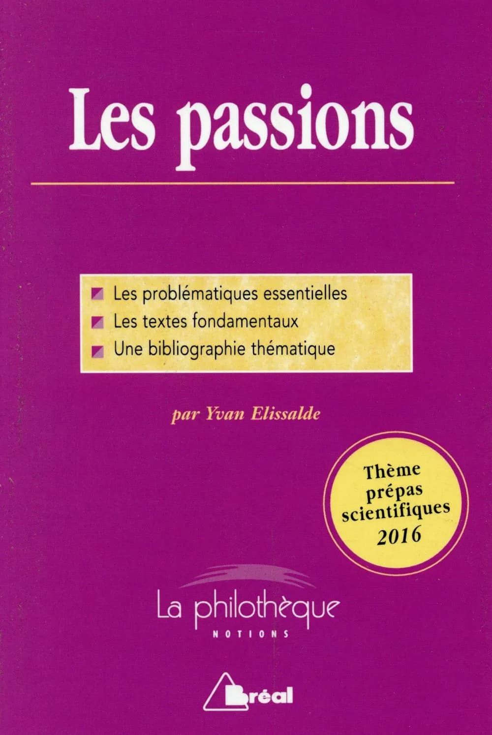 Les passions : dissertation