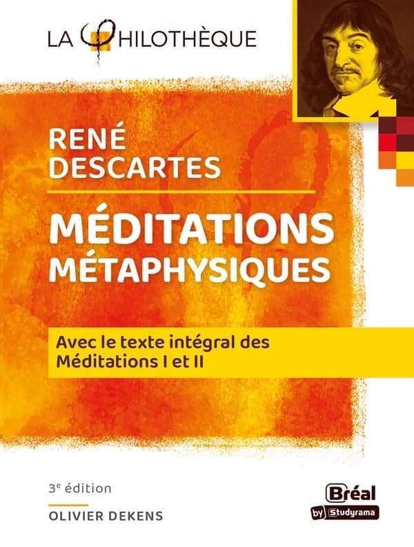 "Méditations métaphysiques", René Descartes : avec le texte intégral des "Méditations" I et II (3e éd.) présentation et commentaire par Olivier Dekens,...