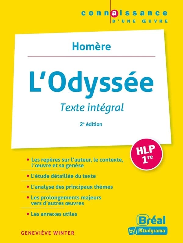 Homère, "L'odyssée" (2e éd.) Geneviève Winter,...