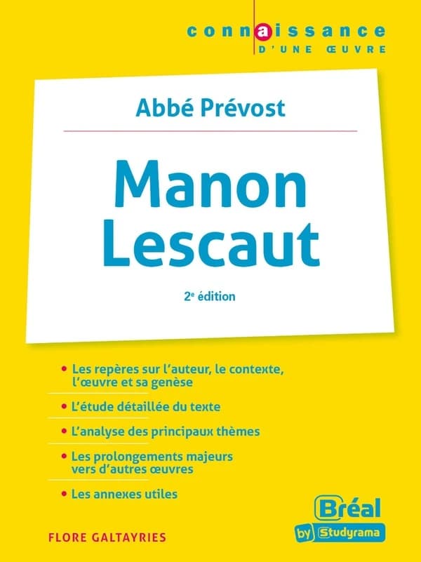 Abbé Prévost, "Manon Lescaut" (2e éd.) Flore Galtayries,...