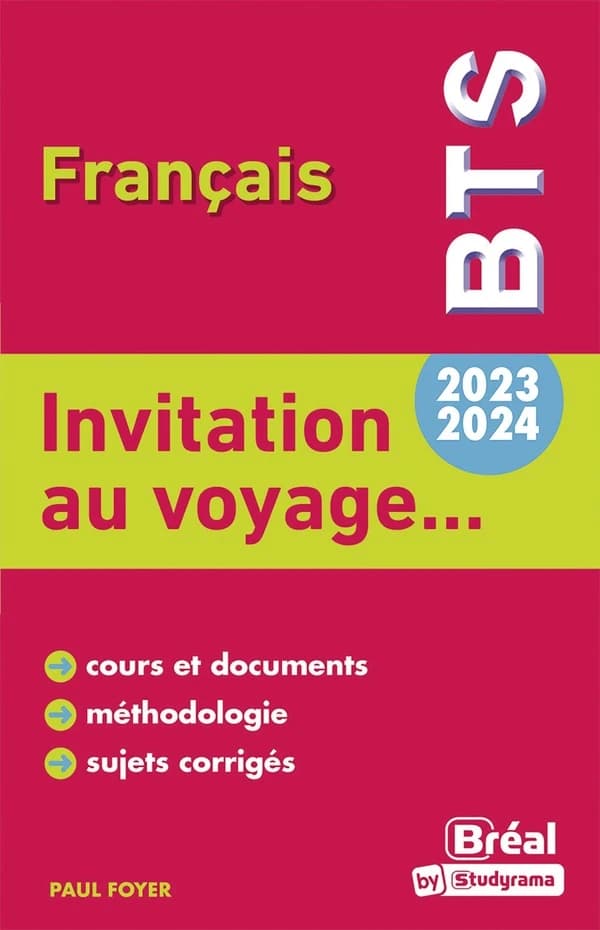 Thème BTS : français 2023-2024