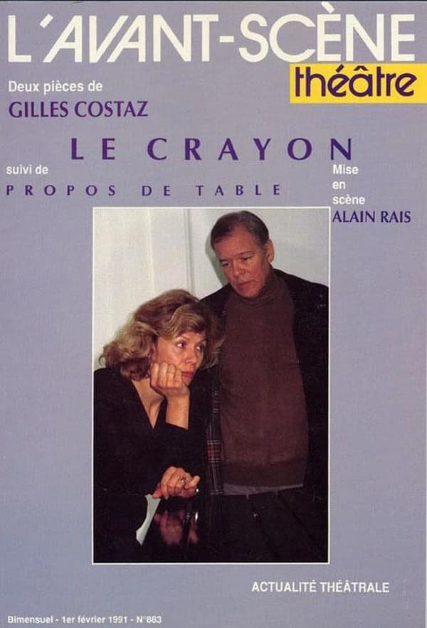 Revue L'Avant-scène théâtre n.883 : lecrayon