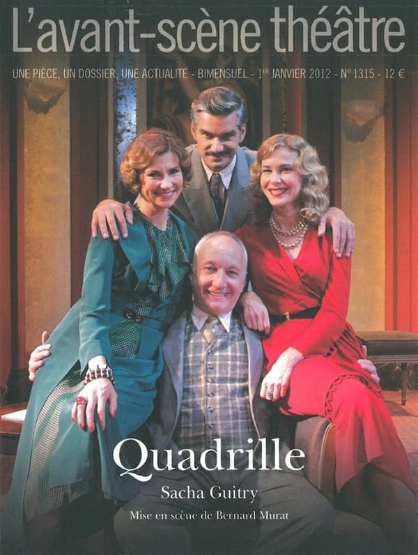 Quadrille : mise en scène de Bernard Murat