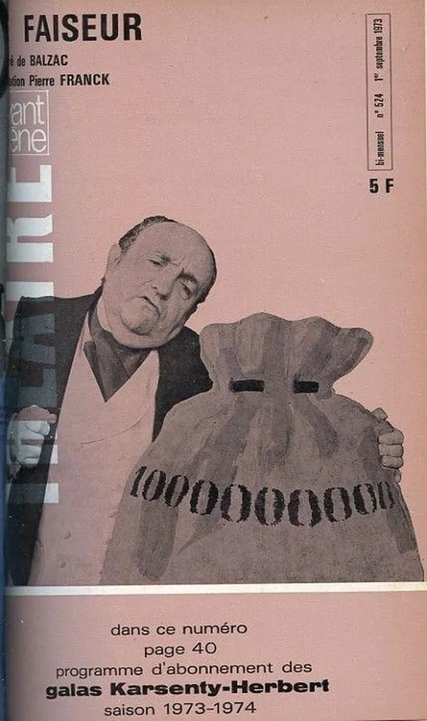Le faiseur : mise en scène de Robin Renucci