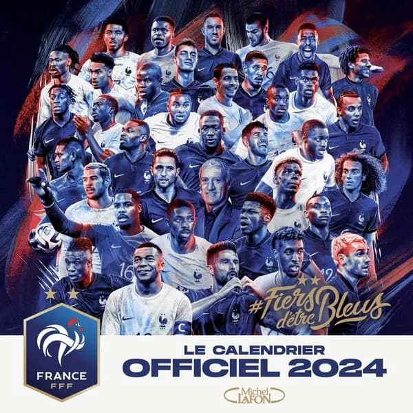 Le calendrier officiel de l'équipe de France