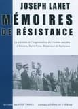 Mémoires de résistance : la création et l'organisation de l'Armée secrète à Béziers, Saint-Pons, Bédarieux et Narbonne