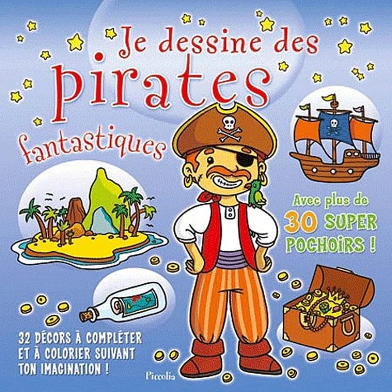 Je dessine des pirates fantastiques