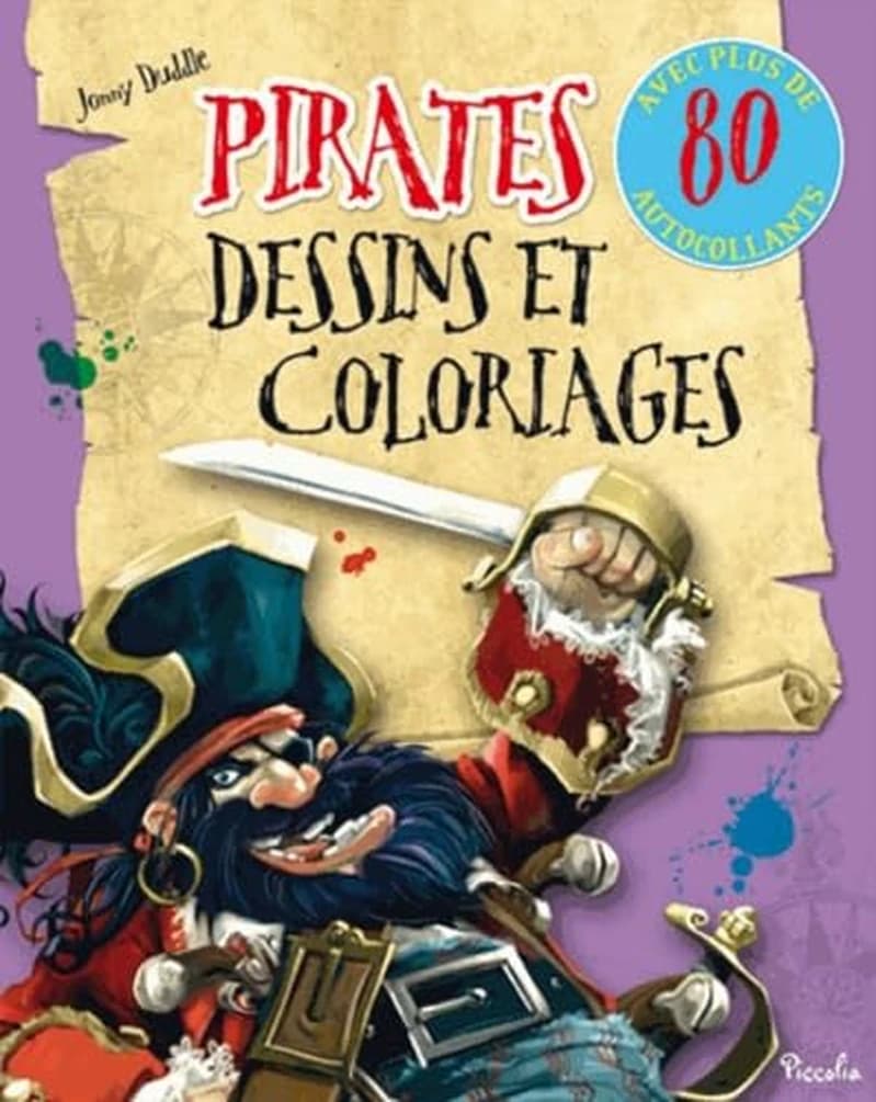 PIRATES - DESSINS ET COLORIAGES