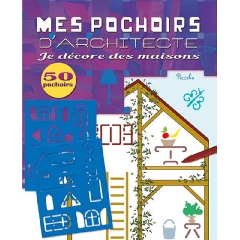 Mes pochoirs d'architecture - Je décore des maisons