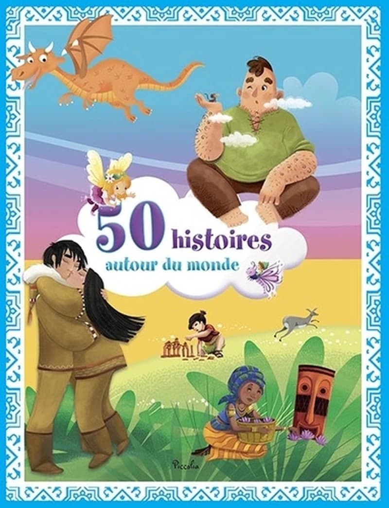 Autour du monde - Coffret en 5 volumes : Mes contes d'Afrique ; Mes contes d'animaux ; Mes histoires fantastiques ; Mes contes d'Orient ; Mes contes du Nord