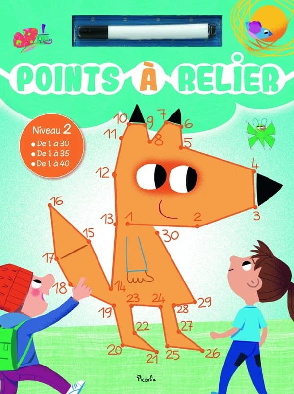 Points à relier ; niveau 2