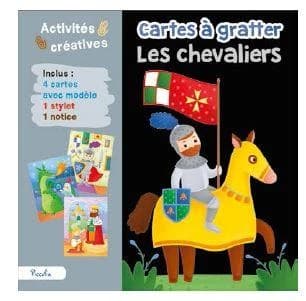 Cartes à gratter : chevaliers