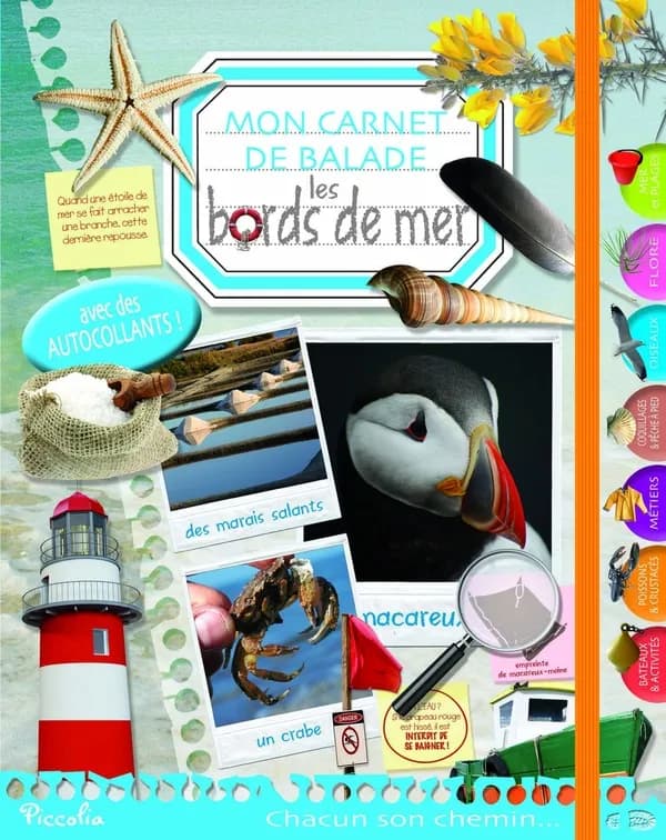 Les bords de mer : mon carnet de balade