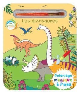 Les dinosaures : Avec un pinceau