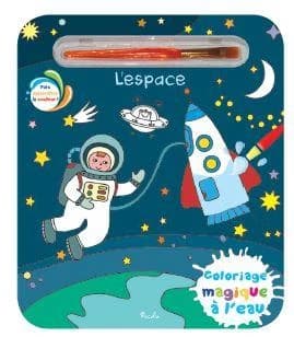 Coloriages magiques à l'eau : l'espace