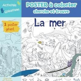La mer : Avec 1 poster géant