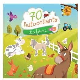 70 autocollants : la ferme