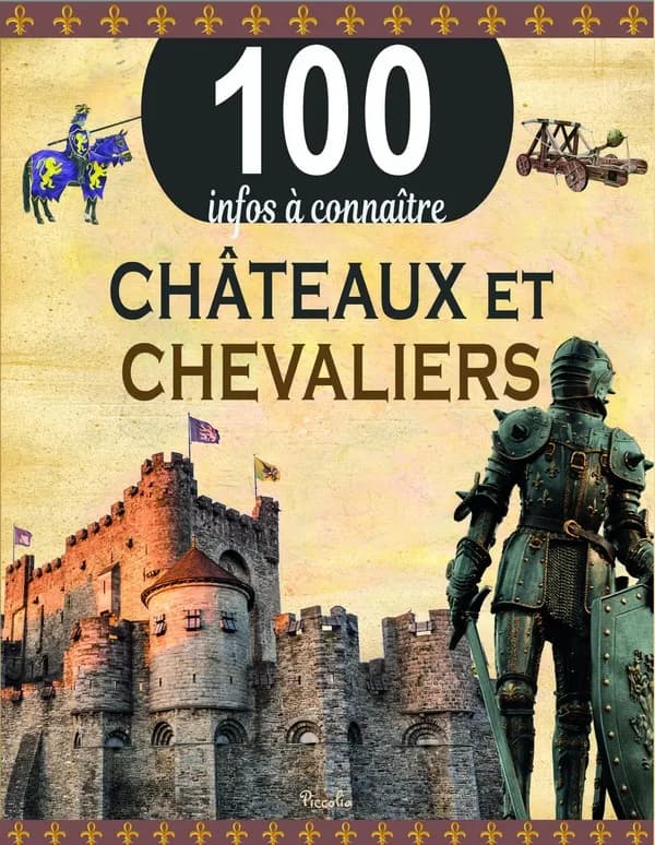 100 infos à connaître : châteaux et chevaliers