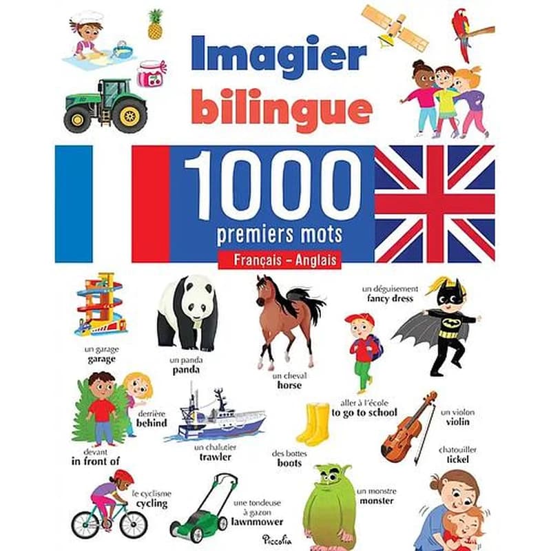 Français-anglais : imagier bilingue
