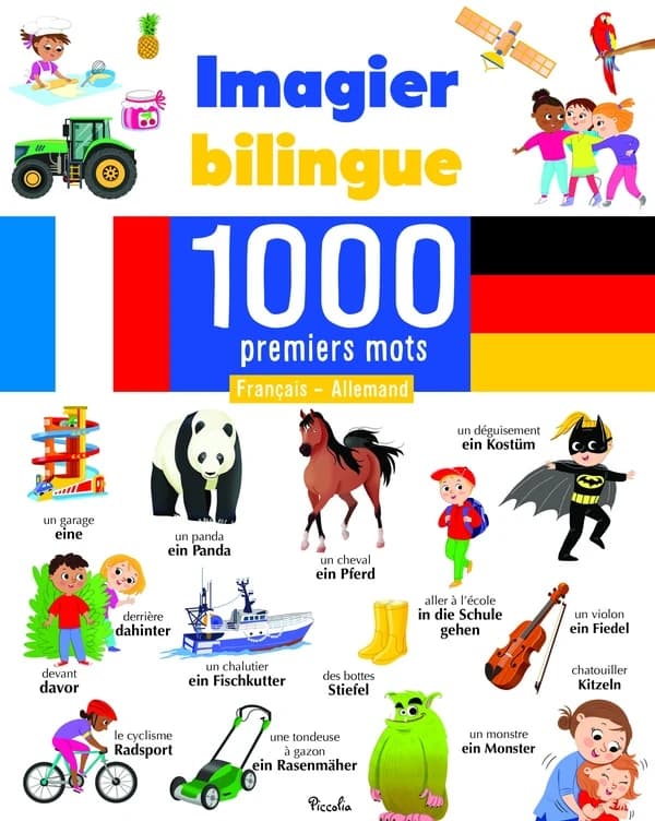 Imagier bilingue 1000 premiers mots