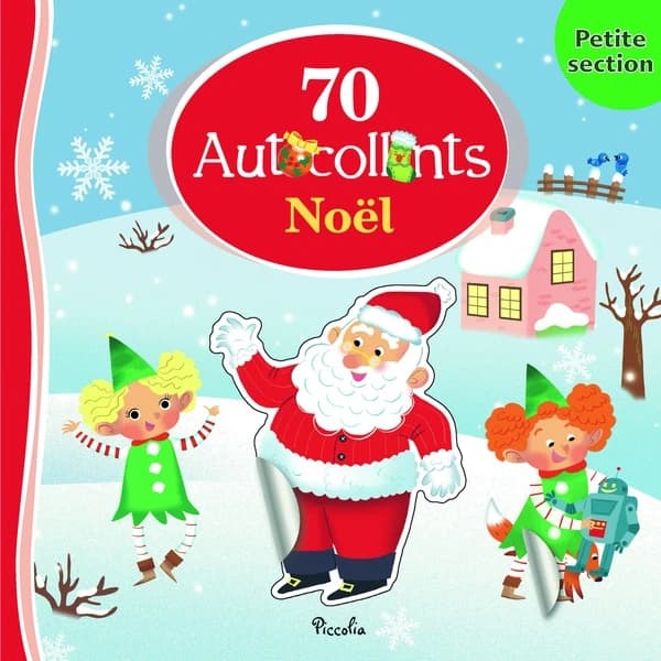 70 autocollants : Noël