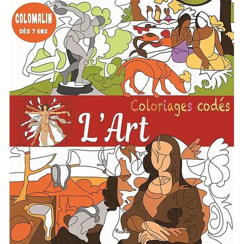 Coloriage : L'art
