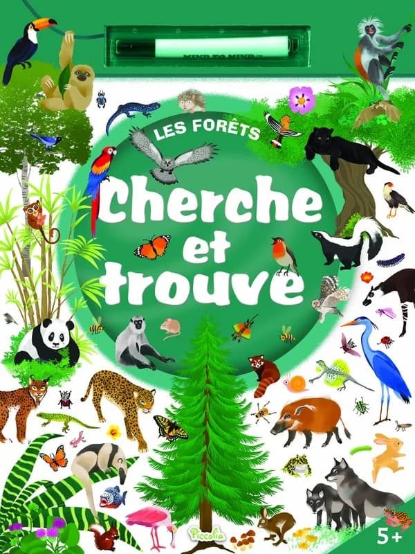 Cherche et trouve : Les forêts