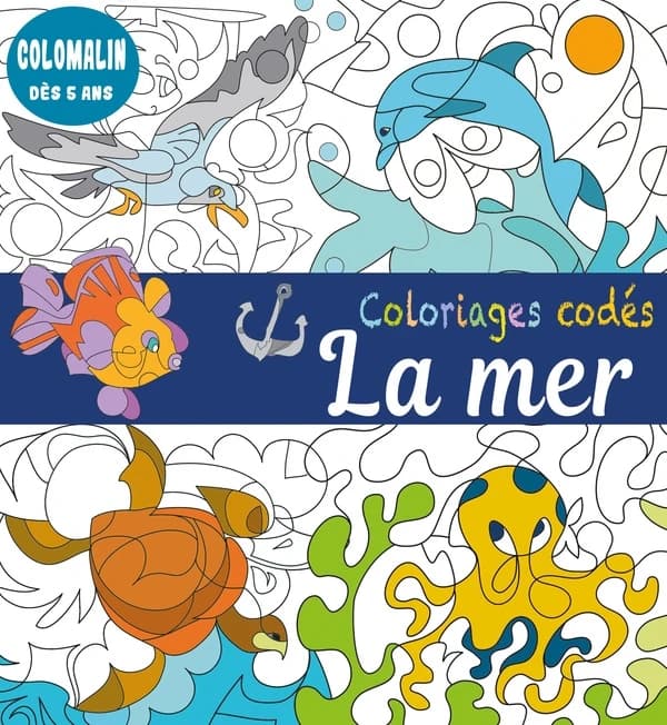 Coloriage : La mer