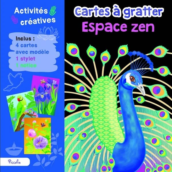 Cartes à gratter : Espace zen