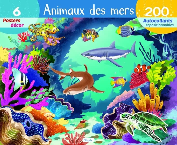 Animaux des mers : Autocollants