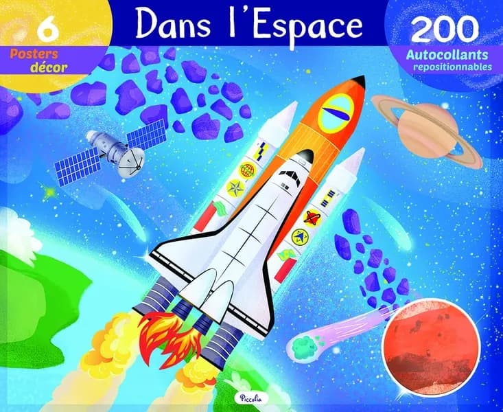 Dans l'espace : 6 posters décor