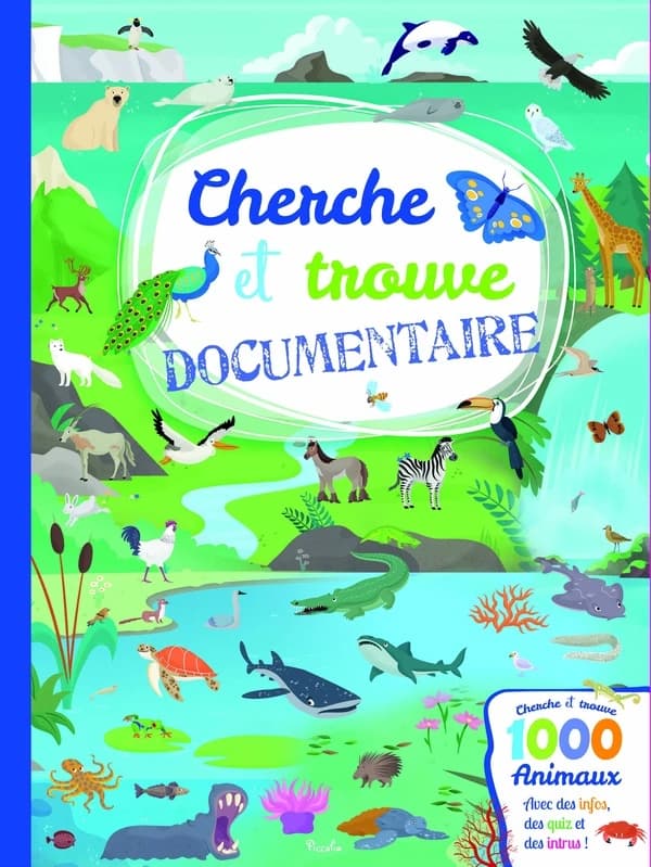 Cherche et trouve : 1000 animaux