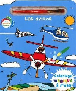 Coloriages magiques à l'eau : Les avions