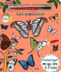 Coloriages magiques à l'eau : Les papillons
