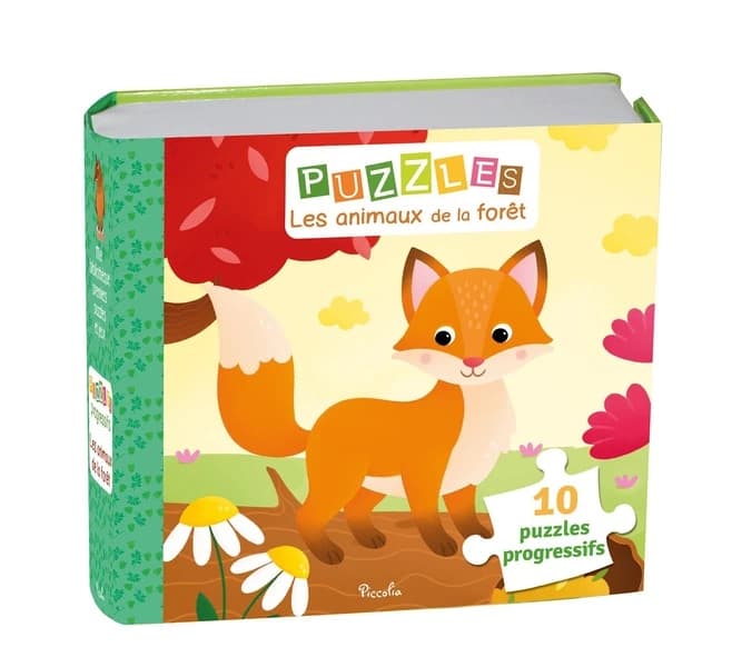 Les animaux de la forêt : Puzzles