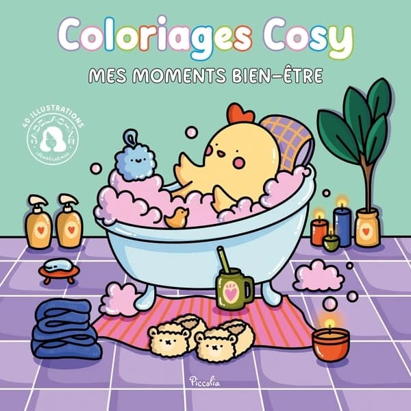 Coloriages busy : Mes moments bien-être