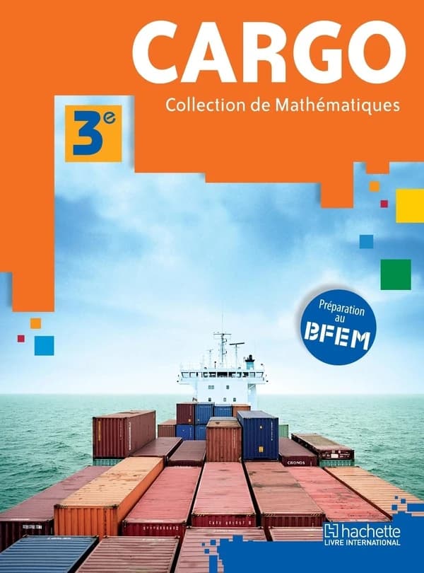 Cargo : Mathématiques ; Sénégal 3e (LE+GP) ; Préparation au BFEM