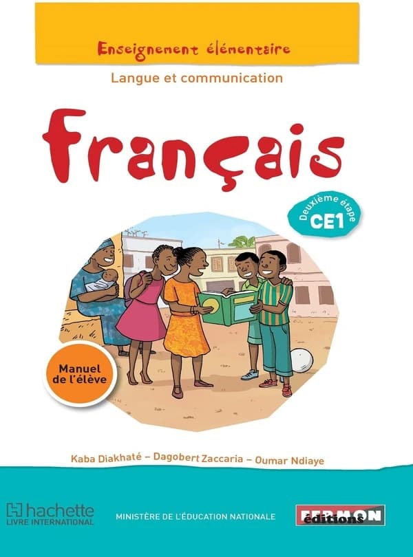 Français ; CE1 ; langue et communication ; manuel de l'élève