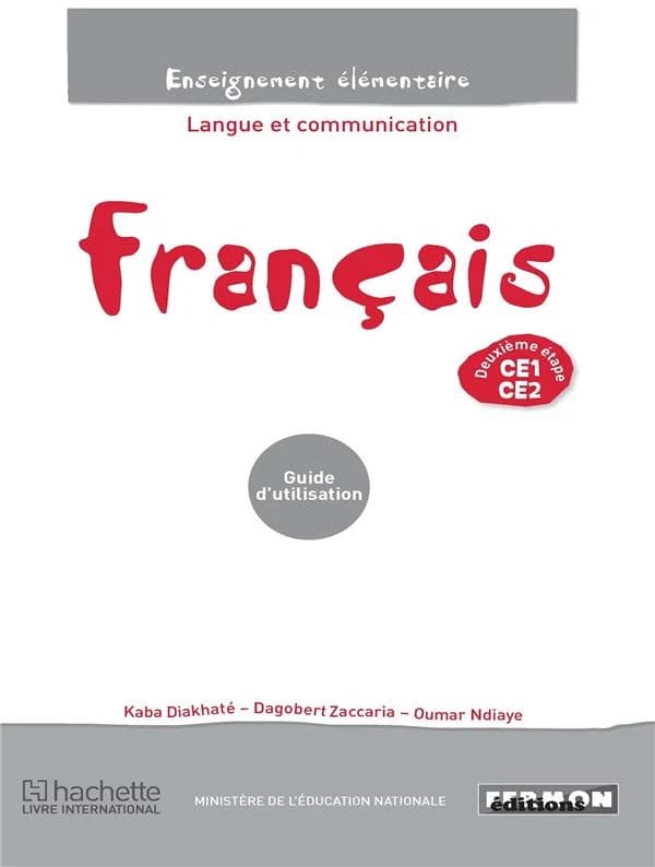 Francais senegal ce1