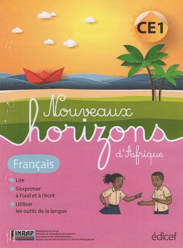 Nouveaux horizons d'Afrique : français ; CE1