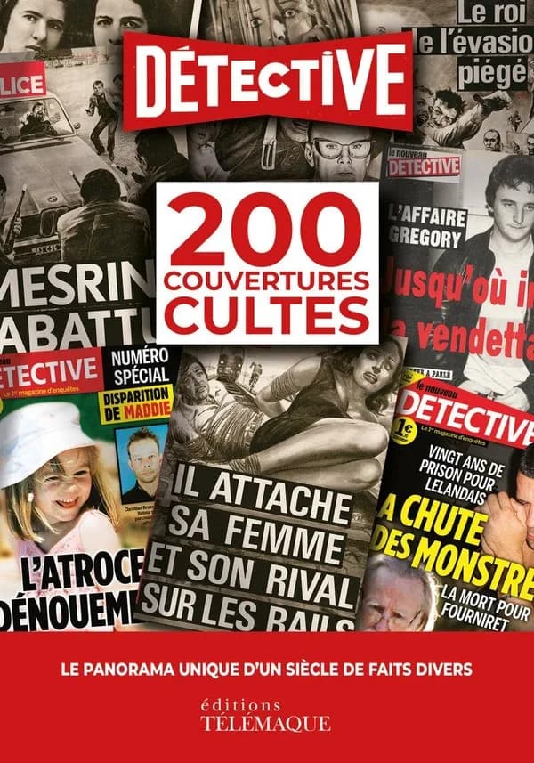 200 couvertures cultes de Détective