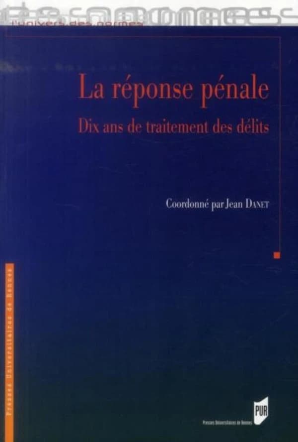 La réponse pénale : dix ans de traitement des délits