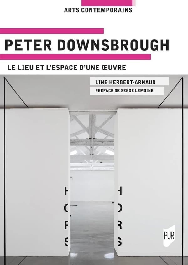 Peter Downsbrough : le lieu et l'espace d'une oeuvre