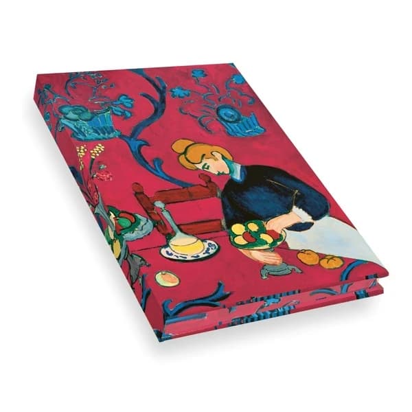 Carnet Matisse : La Desserte, harmonie rouge