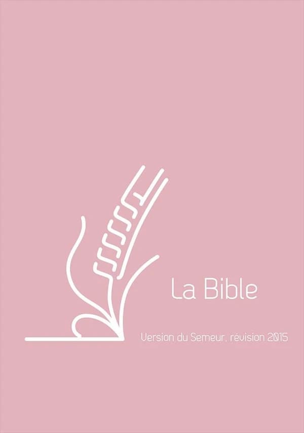 Bible du semeur ; couverture rose (révision 2015)