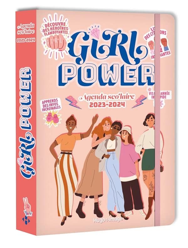 Agenda scolaire : girl power (édition 2023