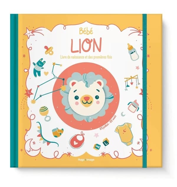 Bébé Lion : Livre de naissance et des premières fois